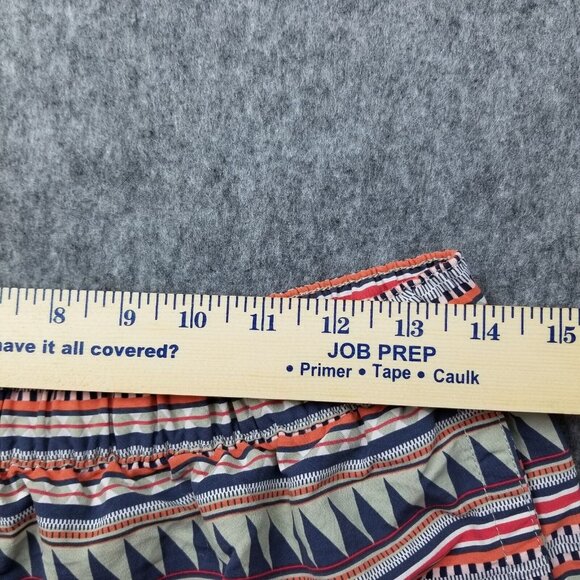 Patagonia Barely Baggies Shorts Women's Size Large Belay Stripe Desert Sage - Picture 9 of 12